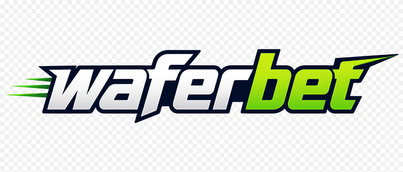 Logo waferbet bernuansa neon ungu